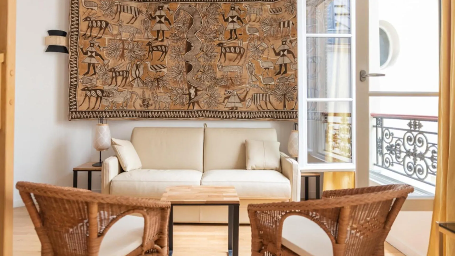 Apartmán Bright & Stylish In The Heart Of Le Marais Paříž